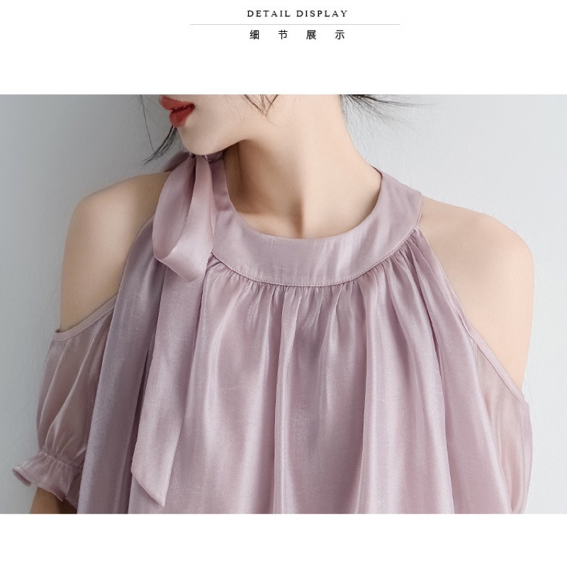 Sét Đồ Bầu Thiết Kế Váy bầu xinh váy 2 lớp tơ voan lụa óng mềm nhẹ 2 màu