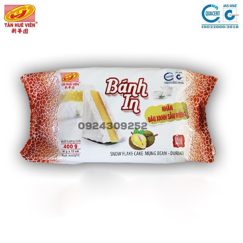 Bánh in đậu 10 miếng 400g