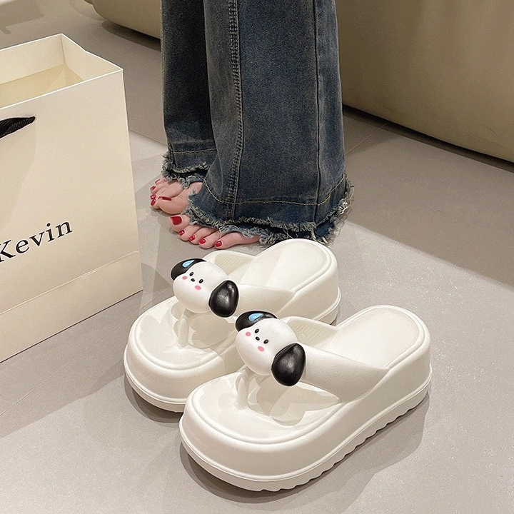 Dép Bánh Mì 2023 Domino Hình Gấu Dễ Thương Nhiều Màu Sắc