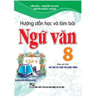 Sách - hướng dẫn học và làm bài ngữ văn 8 - tập 2