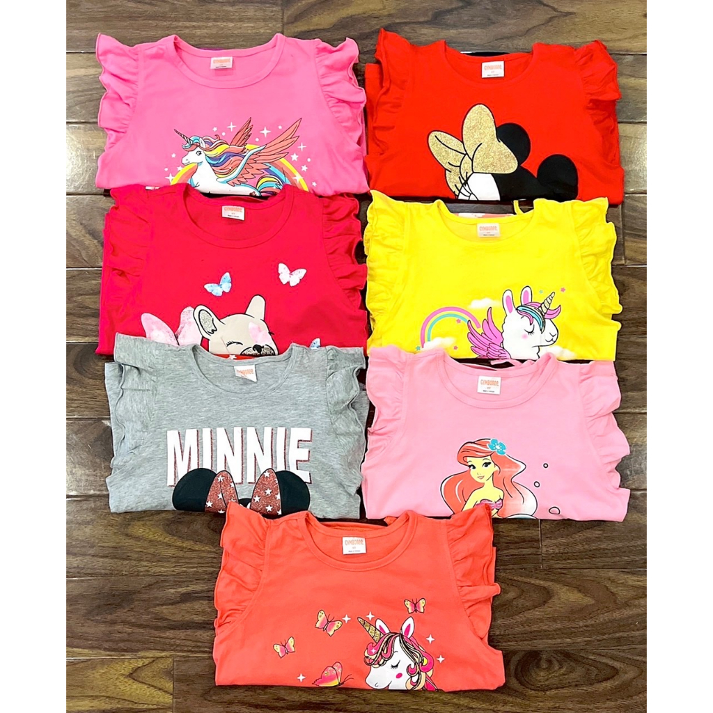 Bộ GYMBOREE VNXK cho bé gái áo cánh tiên