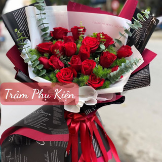 Giấy 2 mặt chữ gói hoa (Tập20tờ)