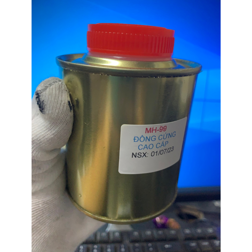 Đông cứng cho sơn 2k dầu bóng 2k lon 250g đóng rắn cao cấp