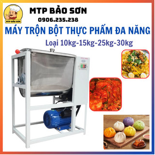 Máy trộn bột thực phẩm đa năng - máy trộn thịt kim chi bánh tráng dung tích 10kg 15kg 25kg 30kg bảo hành 12 tháng