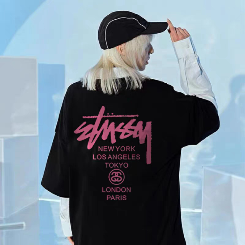 Áo Phông Stusy Basic Tee Local Brand Airslim Chất Liệu 100% Cotton Cao Cấp Phong Cách Y2k - AP182