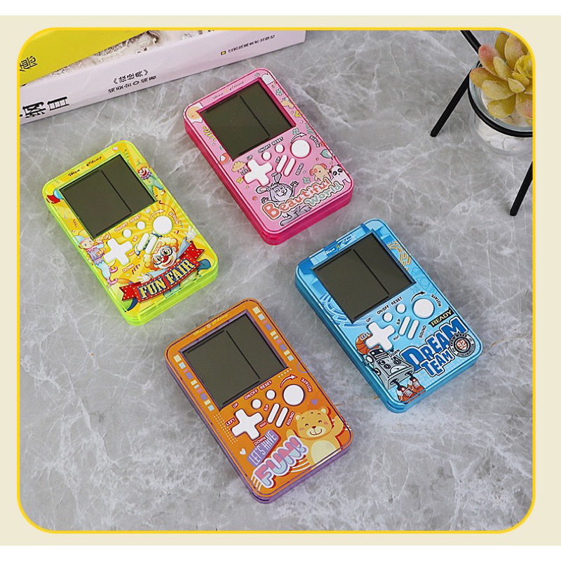 BỘ ĐỒ CHƠI MÁY GAME, MÁY ĐIỆN TỬ XẾP HÌNH-XẾP GẠCH CHO BÉ