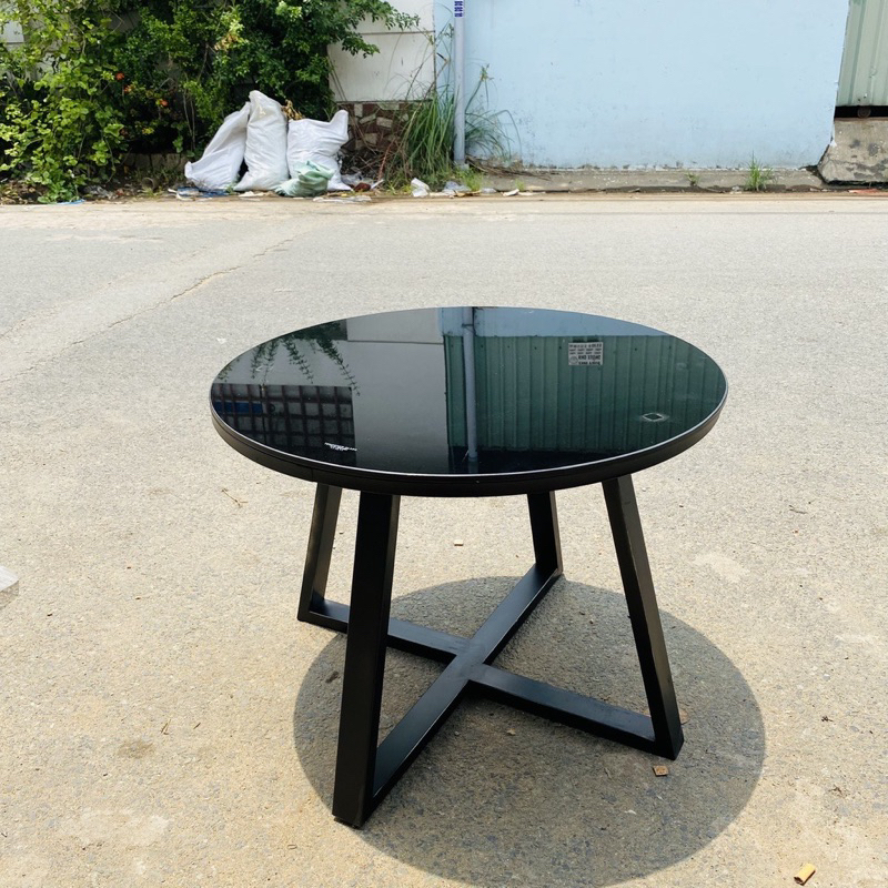 Bàn trà , bàn sofa đẹp kiểu dáng hiện đại mặt kính