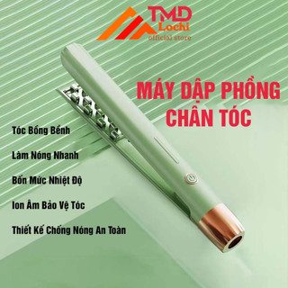  Máy dập phồng chân tóc LOCHI máy dập xù công nghệ gốm PTC giúp tóc phồng tự nhiên không làm hỏng tóc 