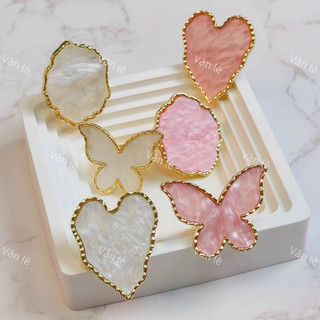 Nhẫn pha sơn nail, chụp ảnh móng siêu xinh