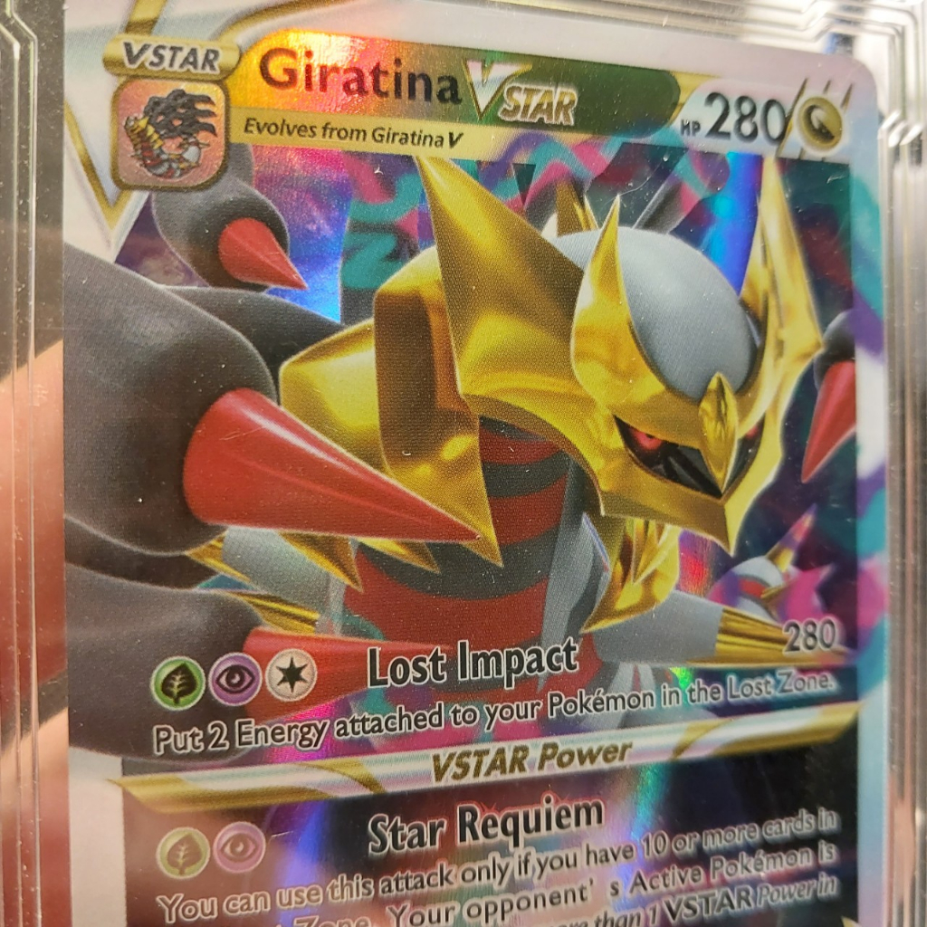 Thẻ Pokemon Giratina 131 196 truyền thuyết bọ không gian 1459 D20 11