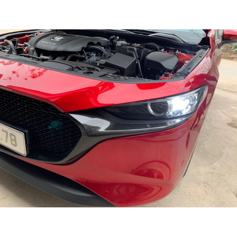 Đèn led 2 chế độ  chạy ban ngày và demi cho Mazda3 2020-2024