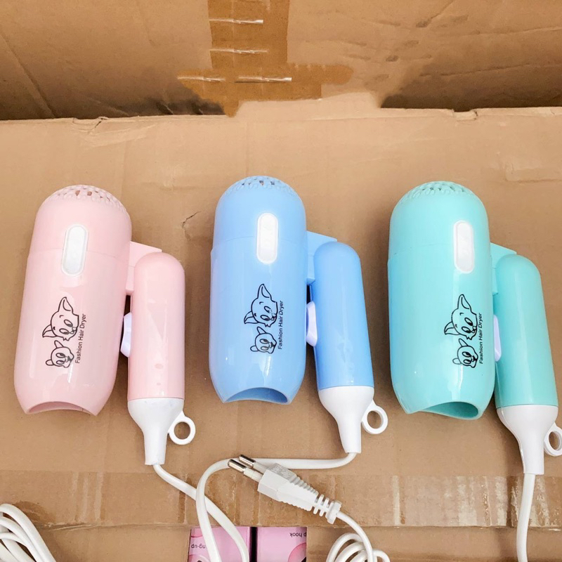 Máy sấy tóc mini icon siêu kute bỏ túi