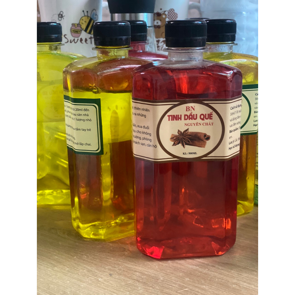 Nước lau sàn nhà tinh dầu chanh sả, quế chất khử mùi thơm nhà diệt côn trùng giá sỉ toàn quốc