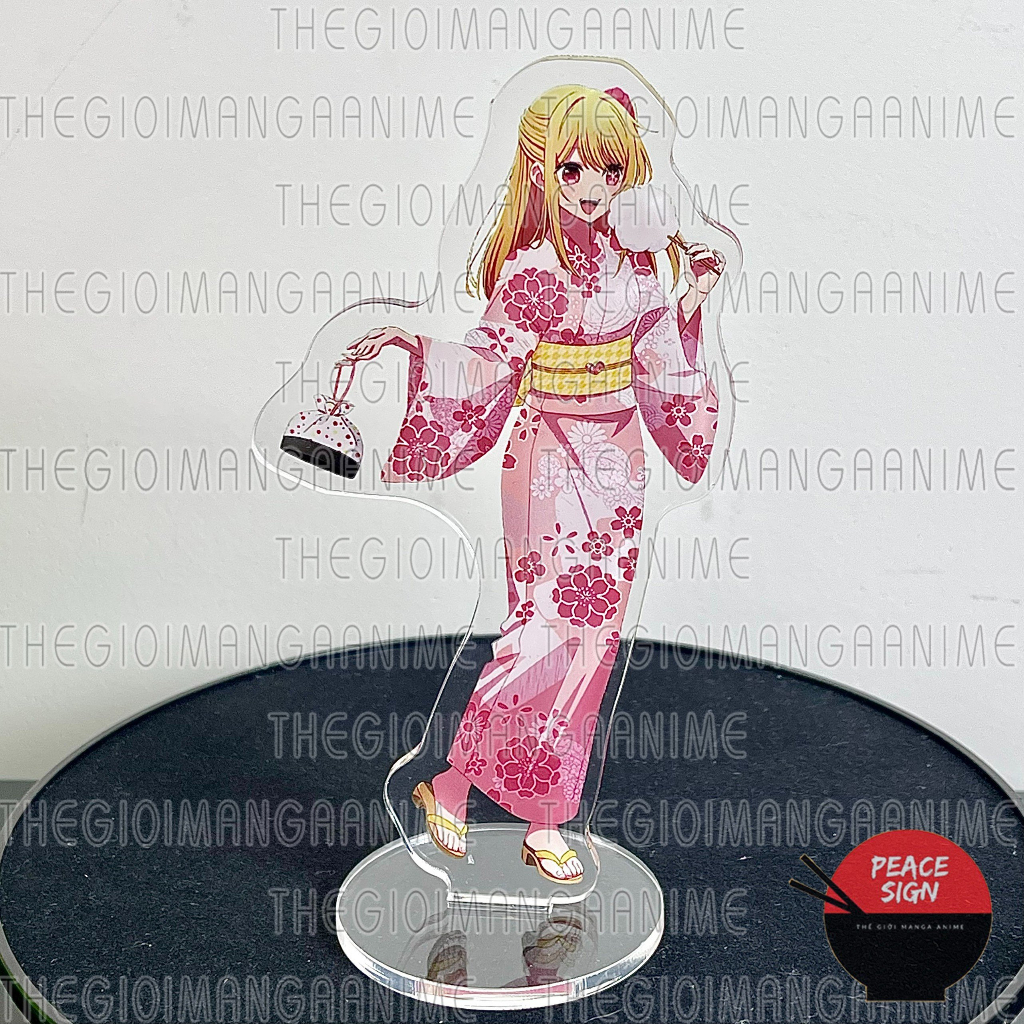 Mô hình Standee OSHI NO KO Đứa Con Của Thần Tượng mica acrylic in hình anime dễ thương trang trí