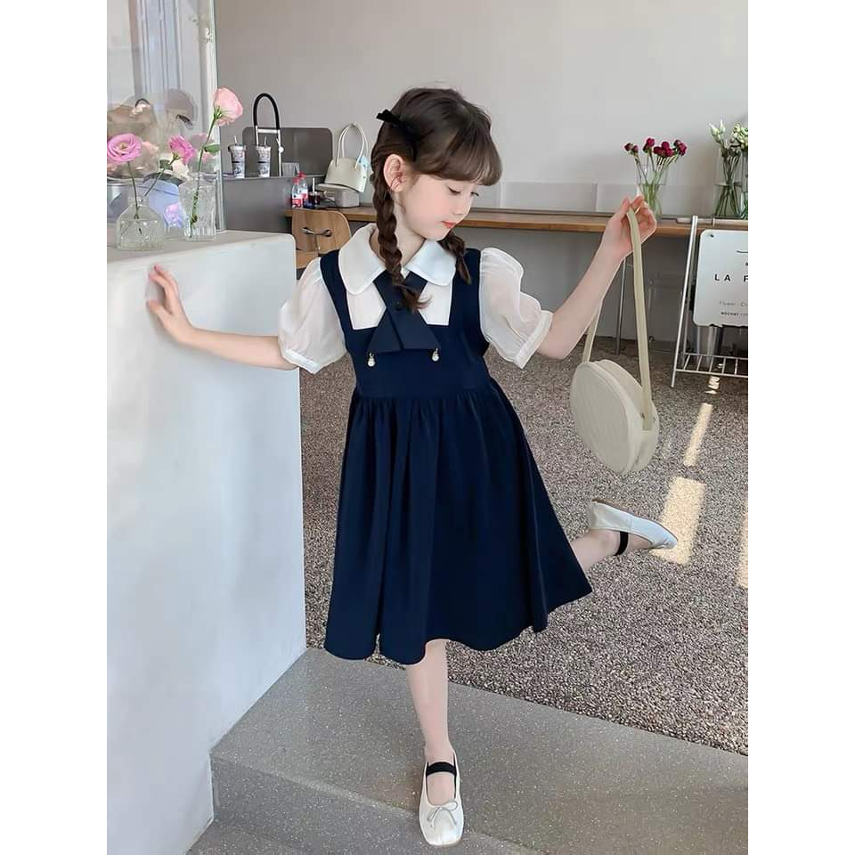 VÁY HỌC SINH CHO BÉ ĐI HỌC CUTE KID