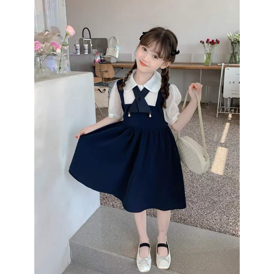 VÁY HỌC SINH CHO BÉ ĐI HỌC CUTE KID