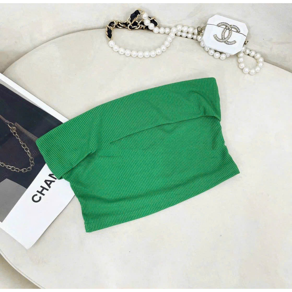 Áo Croptop Quây Chất Thun Len Tăm Dày Dặn Hack Dáng Freesize GOSS GA12 Phong Cách Sexy Cá Tính Trendy