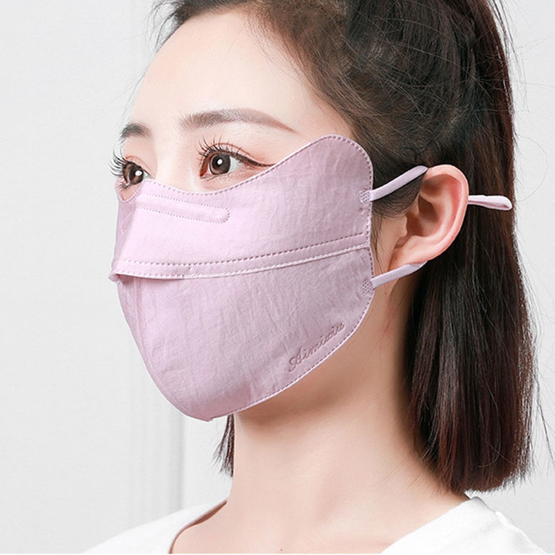 Khẩu Trang cotton Chống Tia UV Chống Bụi Thoáng Khí Thời Trang Có Thể Tái Sử Dụng