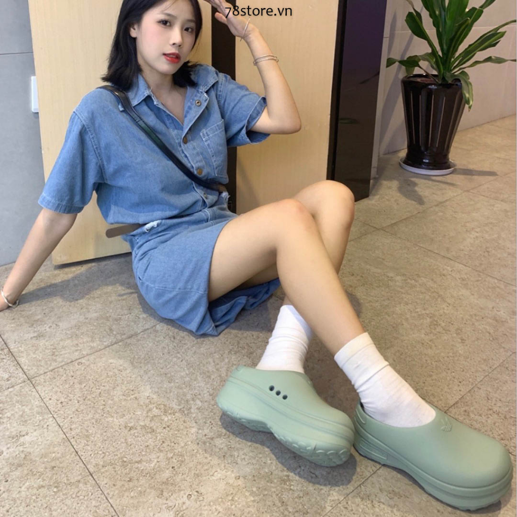 Giày Sneaker Nữ Cao Su Adidas Adifom Stan Smith Mule Chính Hãng