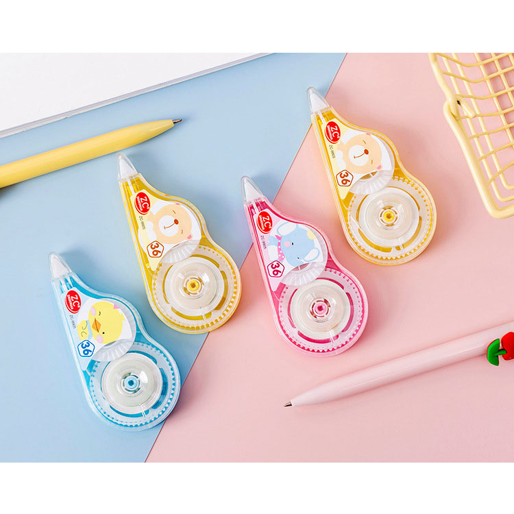 Bút Xóa Kéo Hình Động Vật Hoạt Hình Xinh Xắn đáng yêu