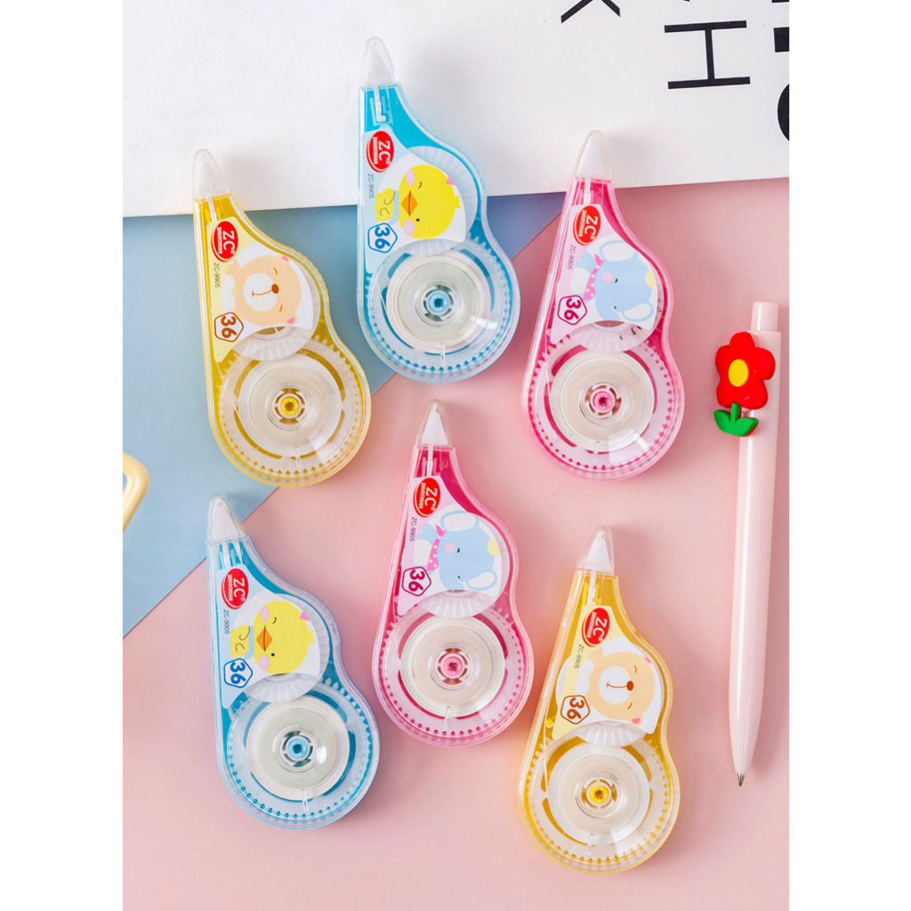 Bút Xóa Kéo Hình Động Vật Hoạt Hình Xinh Xắn đáng yêu