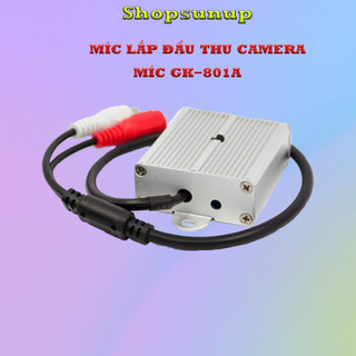 Mic Ghi Âm Chống Nhiễu Cao Cấp GK-801A Vỏ Sắt