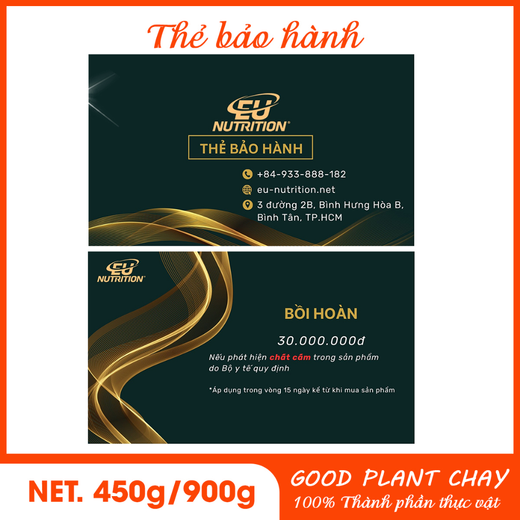 Sữa hạt thuần chay Good Plant 450g/900g bổ sung canxi dành cho người loãng xương