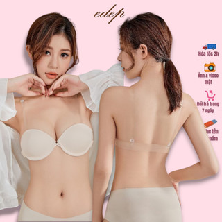 Áo Lót Cúp Ngực Kèm Dây Trong Lưng Và Vai Đệm Vừa Có Lỗ Thông Hơi Chất Mềm Mại Edep 2241