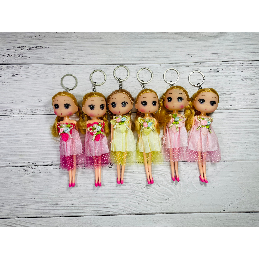 Móc Khóa Búp Bê Chibi Cao 10 cm Treo Túi Xách, Balo, Chìa Khoá Siêu Xinh