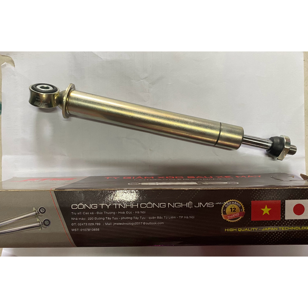 Ty giảm xóc  sau chính hãng JMS dùng cho xe tay ga Air Blade / Vision / Mio / Luvias / Janus / Grander