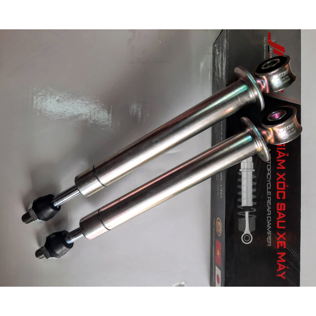 Ty giảm xóc  sau chính hãng JMS dùng cho xe tay ga Air Blade / Vision / Mio / Luvias / Janus / Grander