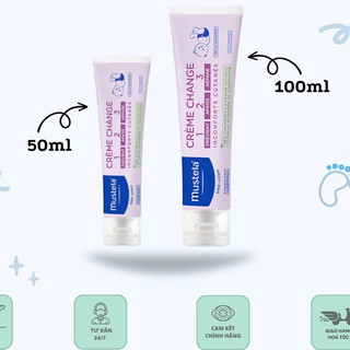 Kem làm dịu và ngăn ngừa hăm tã cho trẻ sơ sinh & em bé mustela 50ml - 100ml