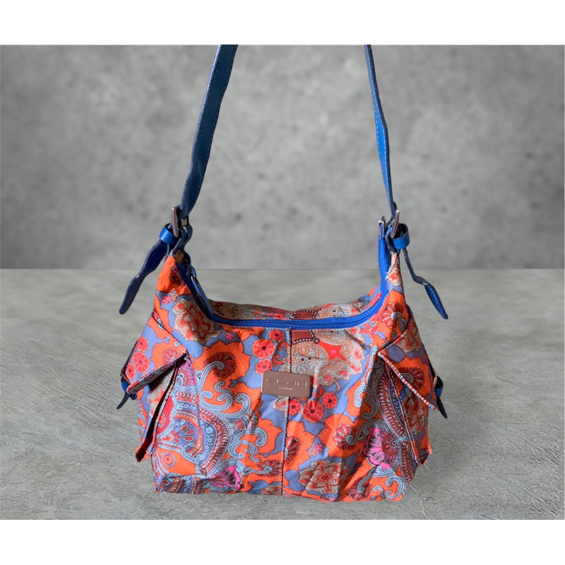 Túi 2hand siu xinh dù phối da