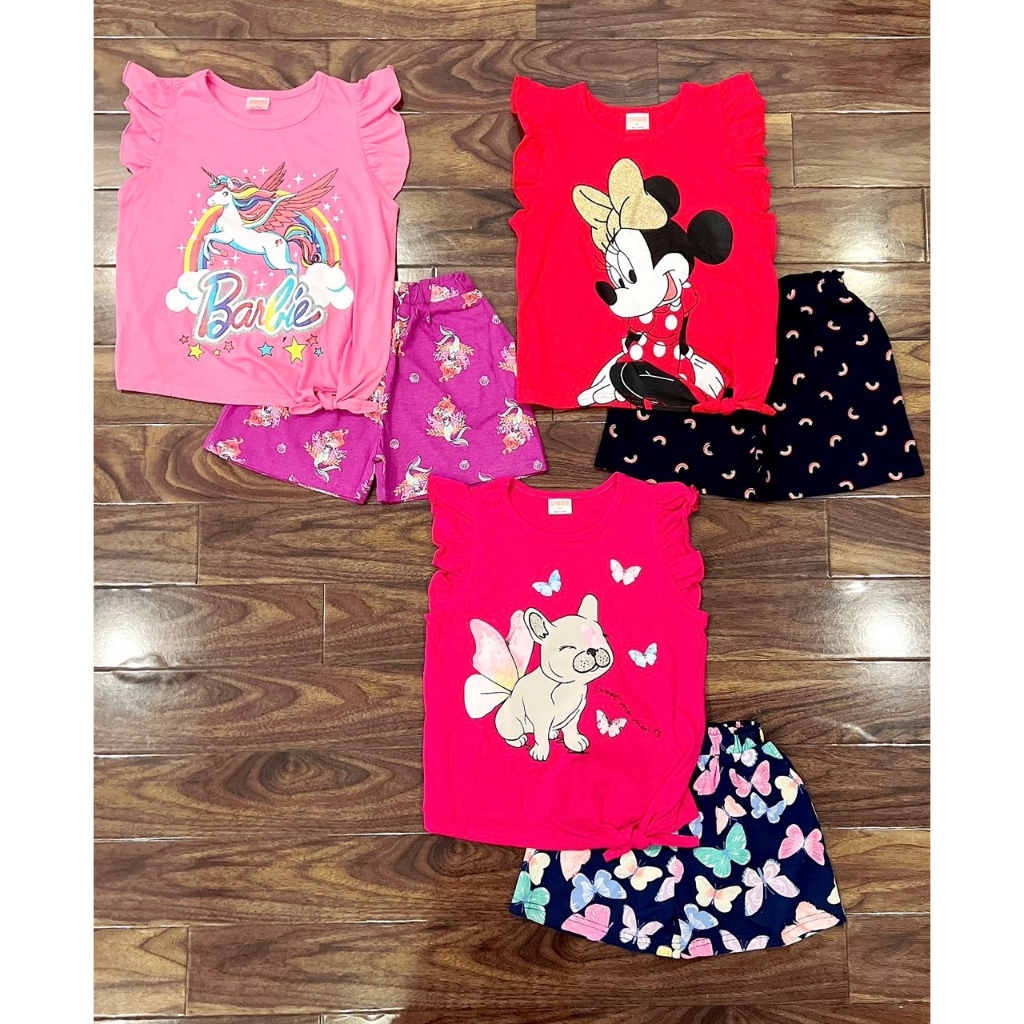 Bộ GYMBOREE VNXK cho bé gái áo cánh tiên