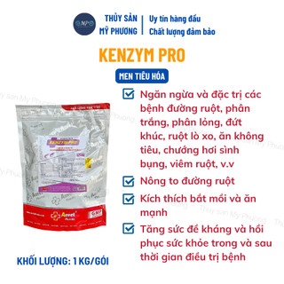 Men tiêu hóa chứa enzyme Kenzym Pro ngừa đường ruột chướng hơi sình bụng tôm thẻ cá lươn ếch ốc baba