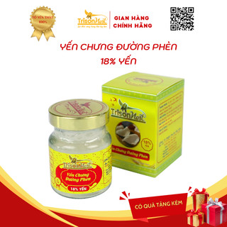Yến chưng sẵn 18% - yến sào trí sơn, hũ giá mềm, tốt cho sức khỏe