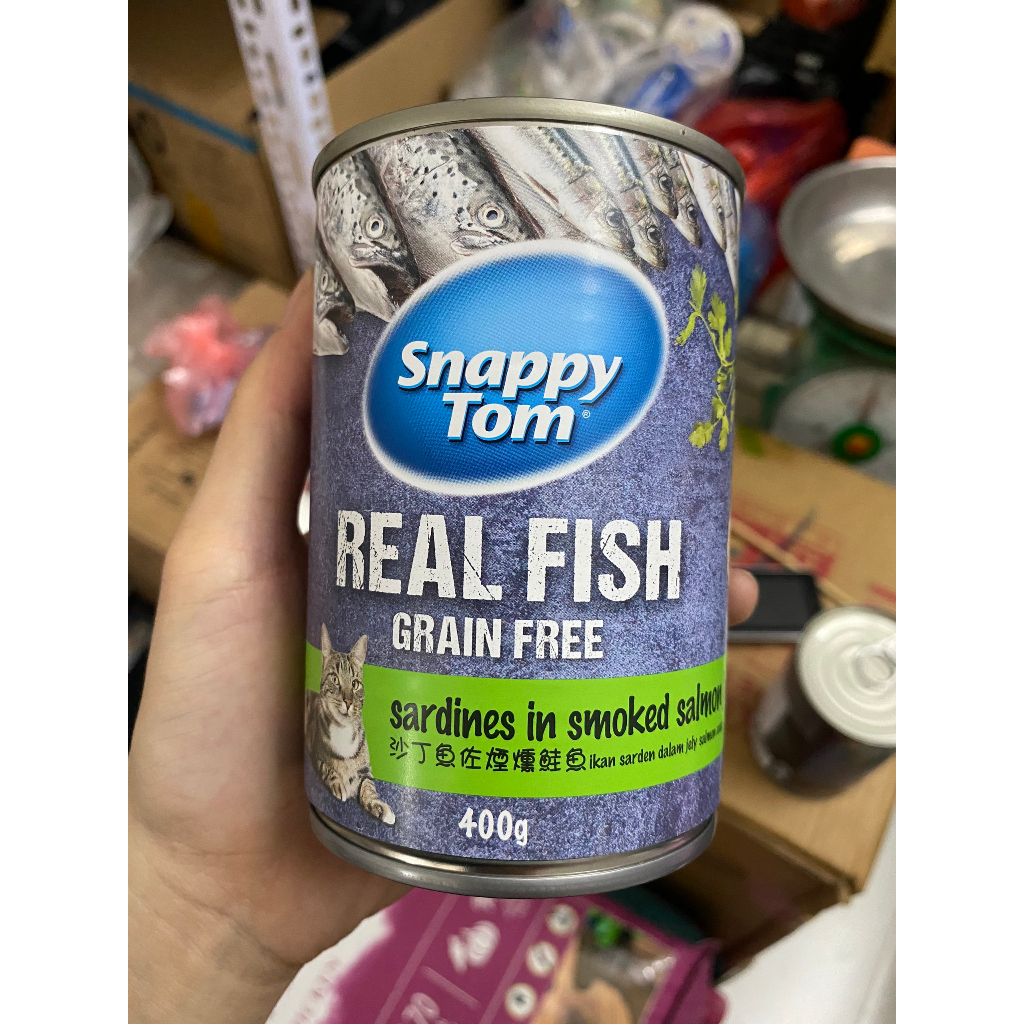 Pate Snappy Tom lon 400g