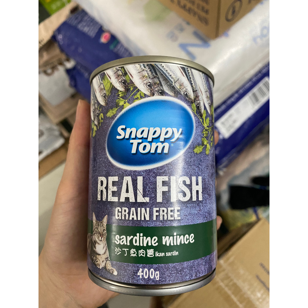 Pate Snappy Tom lon 400g