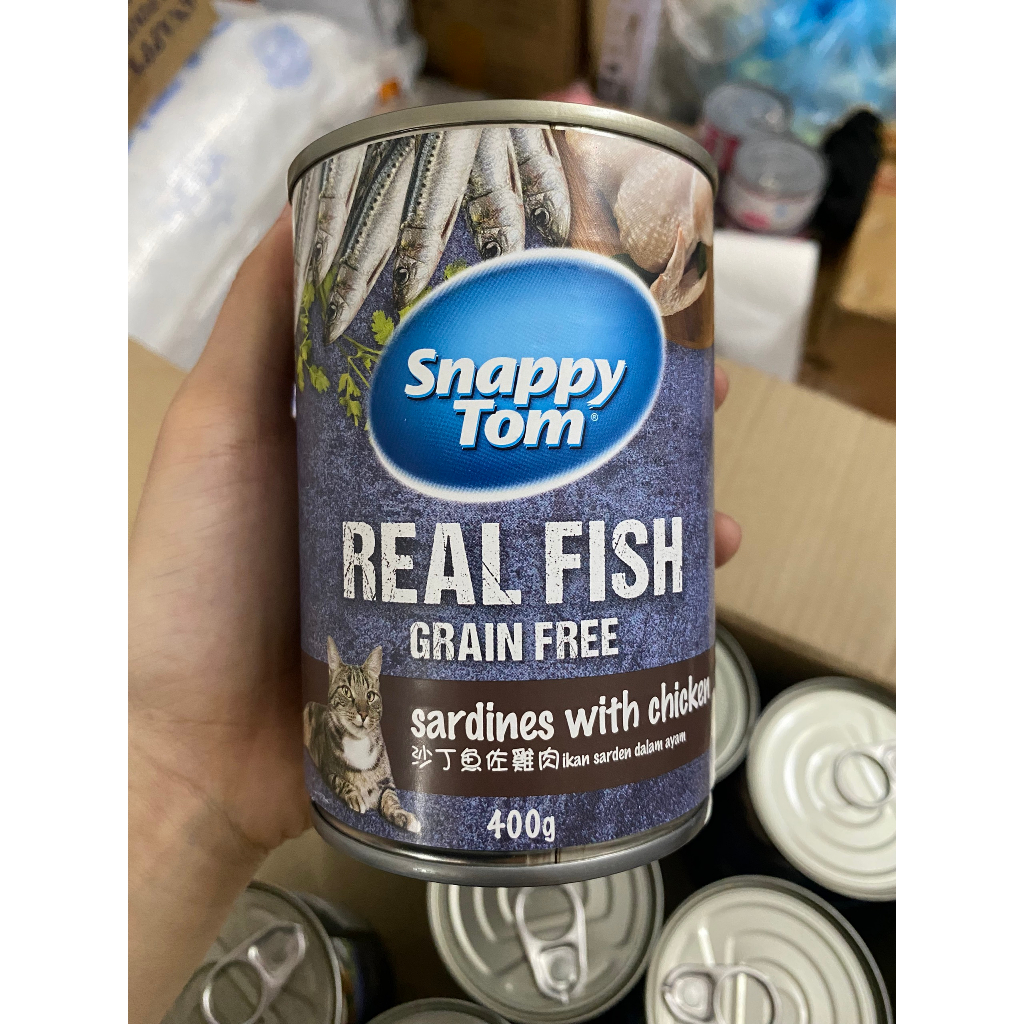 Pate Snappy Tom lon 400g