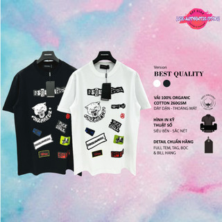 Áo thun , phông dsquared2 vải cotton 100%