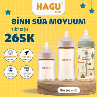 Bình sữa Moyuum Hàn Quốc 170ml 270ml [Được chọn núm 1 - 4][Cam kết chính hãng]