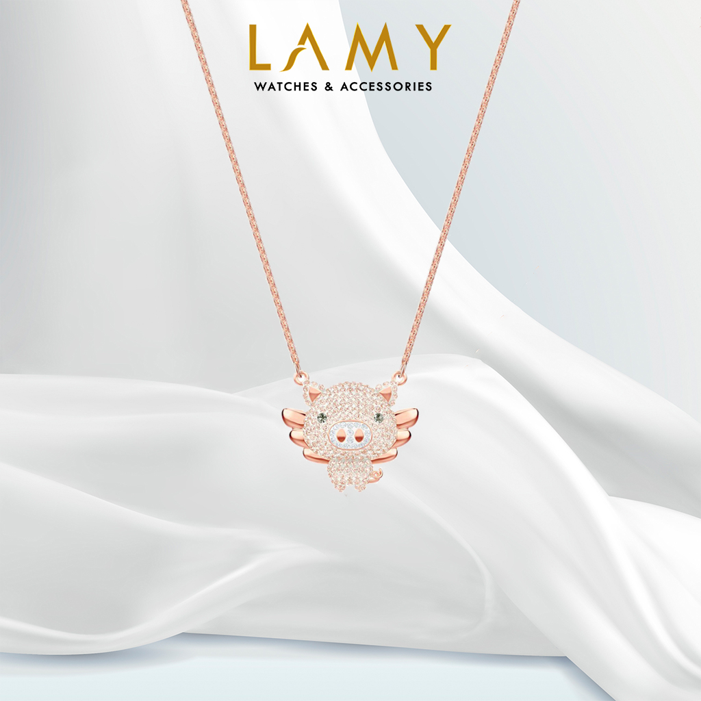 Dây chuyền CDE Little Pig Flying Necklace Rose Gold CDE6059RG
