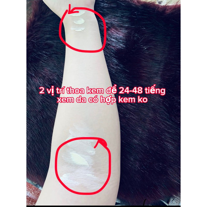 KEM BODY CỐT THÁI LỰU 100G - 200G - 500G loại mới hơi lỏng, trắng nhanh hơn, ko bết rít có vân kem 1 ít