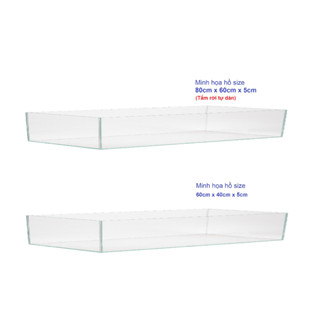 [HỎA TỐC HCM] 80x60x5cm / 60x40x5cm Combo 5 tấm / 6 tấm nhựa mica cứng trong suốt làm khay chụp ảnh quảng cáo,hộp tr bày