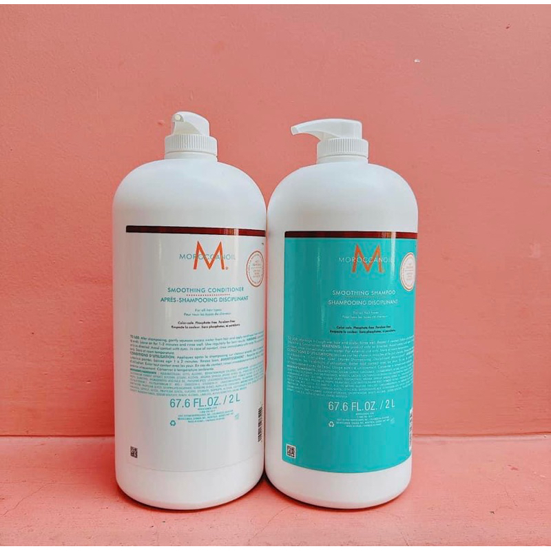 CẶP GỘI XẢ MOROCCAINOIL SMOOTH SUÔN MƯỢT