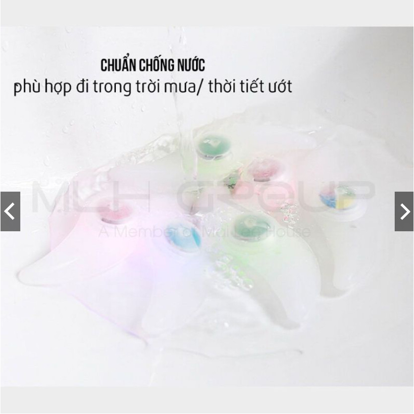 Đèn led gắn bánh xe đạp chống thấm nước 3 chế độ sáng VX02