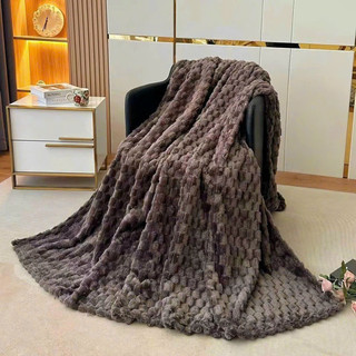 Chăn Lông Thỏ BLANKET MONTE 2m3x2m  ( 1,5kg ) mềm mịn cao cấp