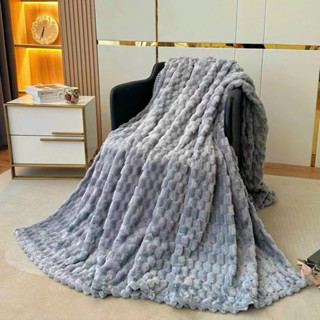 Chăn Lông Thỏ BLANKET MONTE 2m3x2m  ( 1,5kg ) mềm mịn cao cấp