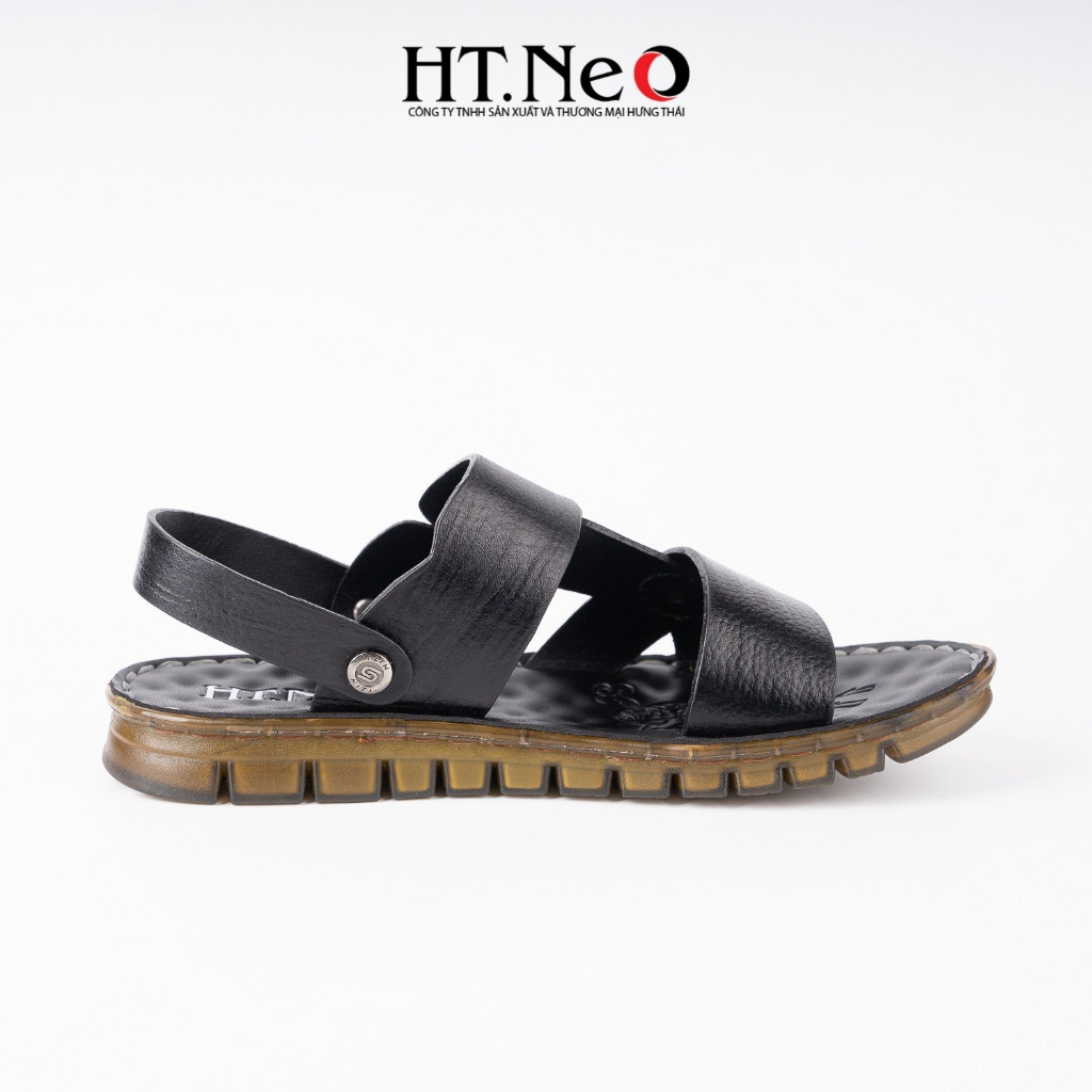 Sandal nam HT.NEO da nguyên miếng, đế kếp bền chắc êm ái và thư giãn khi mang SD185