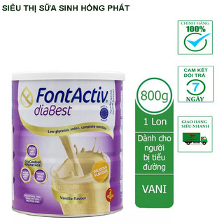 Sữa Fontactiv Diabest dành cho người tiểu đường lon 400/800g